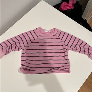 Pink Striped Kids Shirt